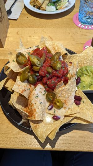 Nachos at Green Flamingo in Innsbruck