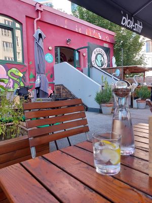 Terrace at Green Flamingo in Innsbruck