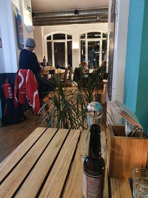 The restaurant at Green Flamingo in Innsbruck