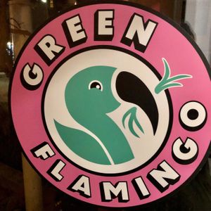 Logo at Green Flamingo in Innsbruck