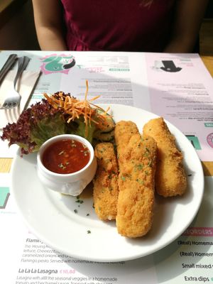 Cheese Sticks at Green Flamingo in Innsbruck