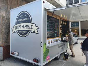 The truck at Arepa Republic - Food Truck in Geneva