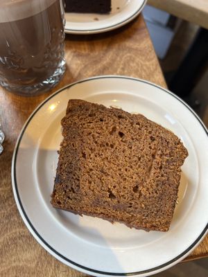 Pumpkin cake  at Paquebot - Mont-Royal in Montreal