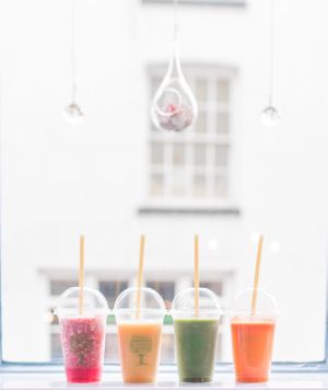 Frozen no nonsense smoothies available & freshly pressed juices at Bloom ‘n Blender in Bewdley