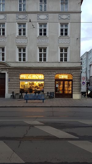  at Man Versus Machine Coffee Roasters in Munich