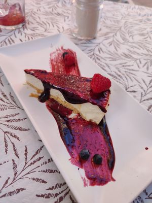 Tarta de queso at VEGA - Alamo in Madrid