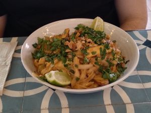 Pad thai at VEGA - Alamo in Madrid