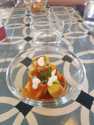 Entrante menu del dia at VEGA - Alamo in Madrid