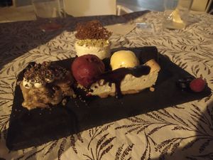 Degustación de postres at VEGA - Alamo in Madrid