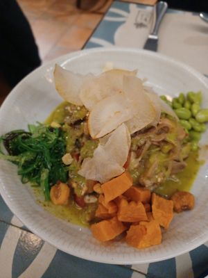 Ceviche de setas at VEGA - Alamo in Madrid