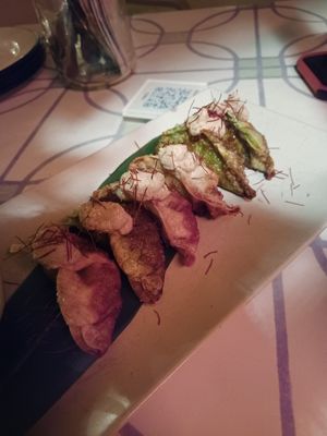 Gyozas at VEGA - Alamo in Madrid