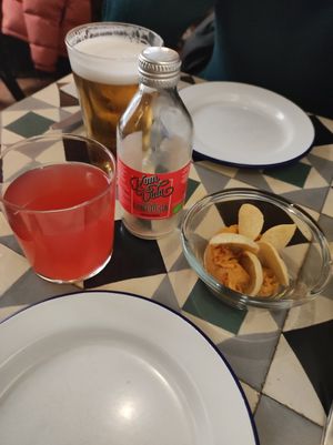 Hummus de calabaza asada at VEGA - Alamo in Madrid