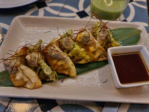 Gyozas at VEGA - Alamo in Madrid