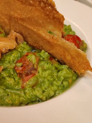 Rissoto verde, festival de sabores. at VEGA - Alamo in Madrid