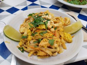 Main / Pad thai at VEGA - Alamo in Madrid