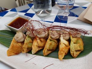 Starter / Gyozas at VEGA - Alamo in Madrid