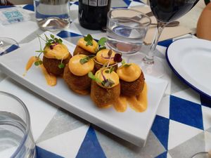 Starter / Croquettes at VEGA - Alamo in Madrid