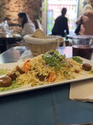 El menú es espectacular   at VEGA - Alamo in Madrid