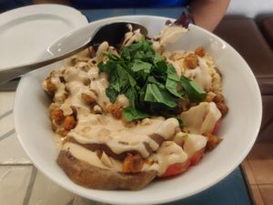 Moroccan bowl at VEGA - Alamo in Madrid