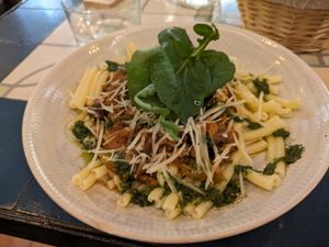 Daily menu pasta at VEGA - Alamo in Madrid