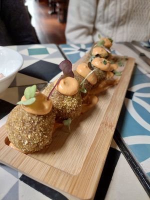 Starters / Croquettes at VEGA - Alamo in Madrid