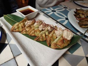 Starters / Gyozas at VEGA - Alamo in Madrid