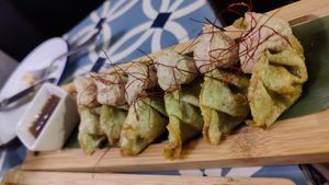 Gyozas at VEGA - Alamo in Madrid