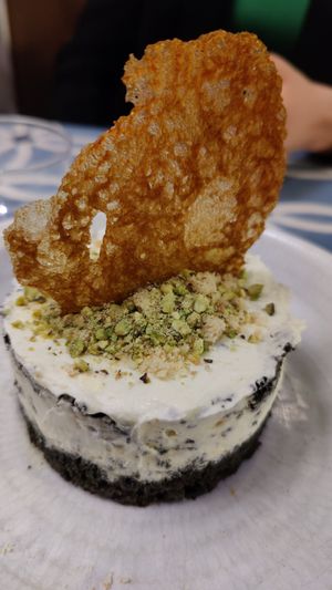 Tarta de zanahoria y cerveza negra at VEGA - Alamo in Madrid