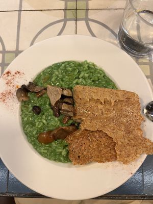 Green Risotto   at VEGA - Alamo in Madrid
