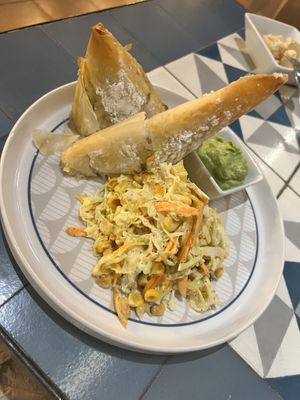 Moroccan Pastry (Bastila) - freaking good!!  at VEGA - Alamo in Madrid