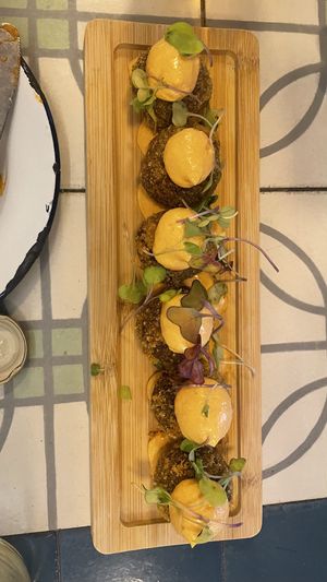 Croquete de cogumelo   at VEGA - Alamo in Madrid