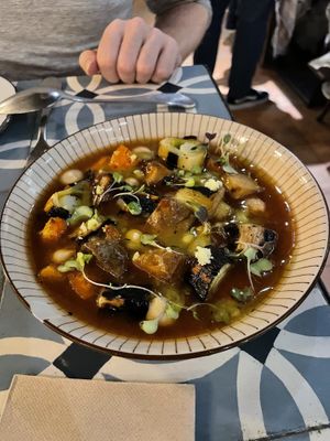 Galician broth  at VEGA - Alamo in Madrid