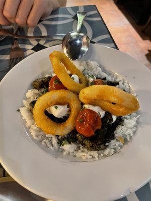 Calamares en su tinta   at VEGA - Alamo in Madrid