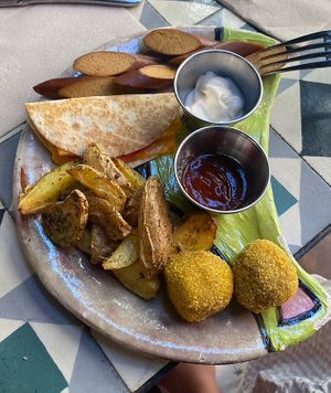 Children's menu  at VEGA - Alamo in Madrid