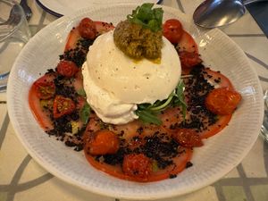 "Burrata" at VEGA - Alamo in Madrid