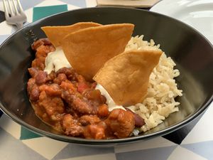 Chili con “carne “ at VEGA - Alamo in Madrid