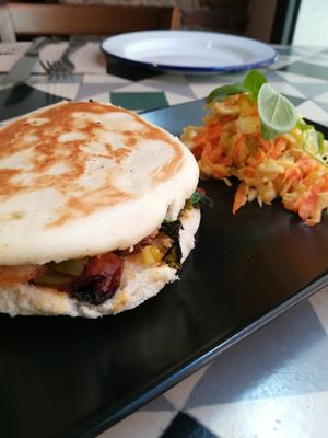 Bao bun at VEGA - Alamo in Madrid