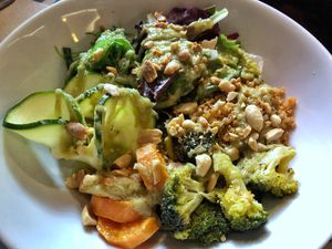 Quinoa salad at VEGA - Alamo in Madrid