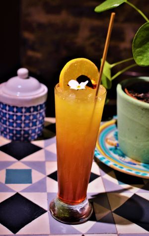 Organic Tequila Sunrise at VEGA - Alamo in Madrid