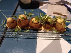 Starters - Croquettes at VEGA - Alamo in Madrid