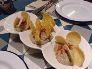 Starters - Babaganoush at VEGA - Alamo in Madrid