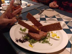 Main dish - Fake steak tartar at VEGA - Alamo in Madrid