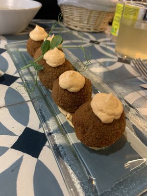 Croquettes at VEGA - Alamo in Madrid