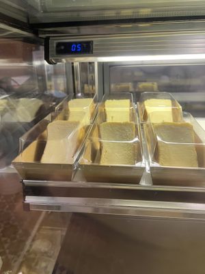 Eggless cheese cakes  at JanxDen Greenlife Cafe in Penang