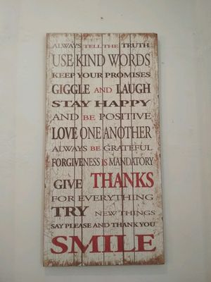 Inspiring texts inside at JanxDen Greenlife Cafe in Penang