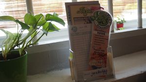 Self ordering at JanxDen Greenlife Cafe in Penang