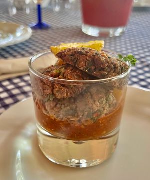 Aangepast sojavrij hapje at Gewoon.Anders in Ghent