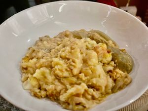 Witloof in de oven (.hamm.rolletjes gevuld met witloof, afgewerkt met gegratineerde .roomige. .kaaas.saus, vergezeld van .roomige. puree) (Menu voor benefiet tvv dierenasiel Sulala at Gewoon.Anders in Ghent