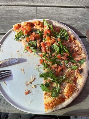 Pizza bruschetta  at Vapiano in Las Condes