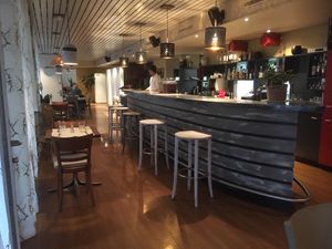 The Bar at Le Café de Chavannes in Chavannes-pres-renens